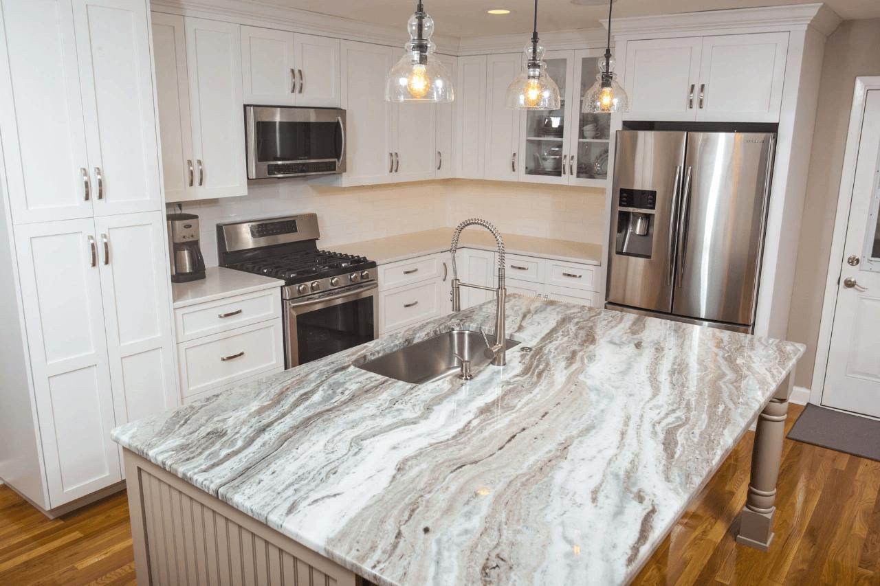 Marble Slabs Display