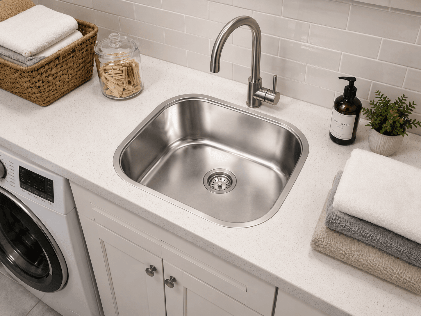 Stainless Steel Laundry Sinks