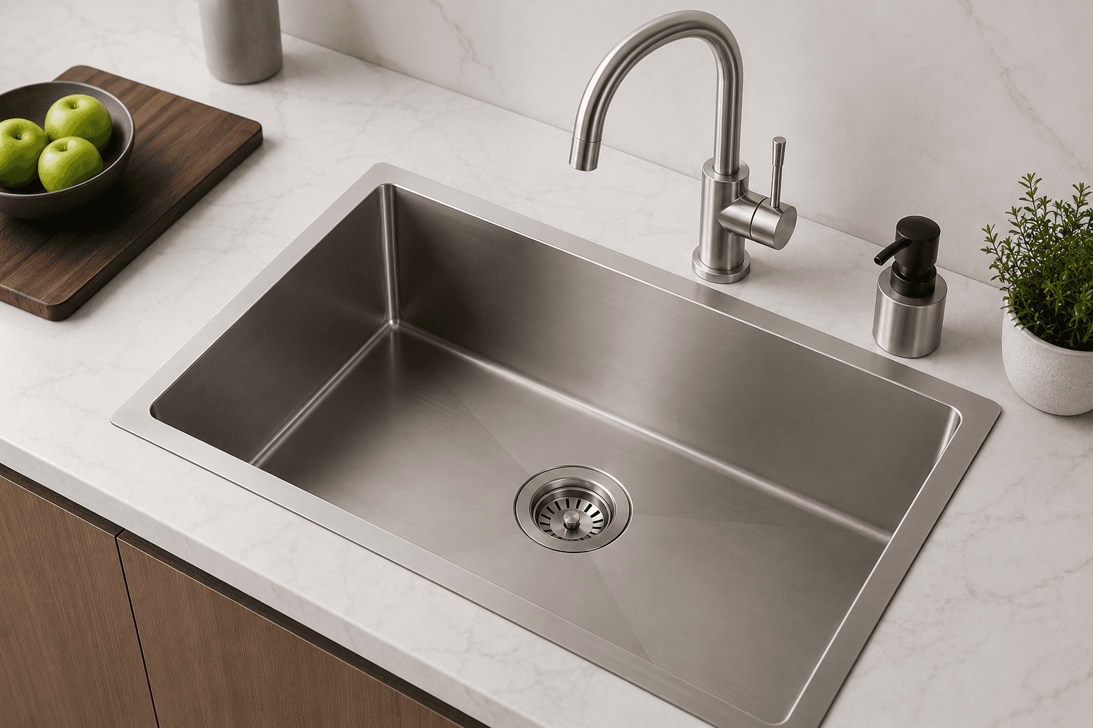 Stainless Steel - Single Bowl
